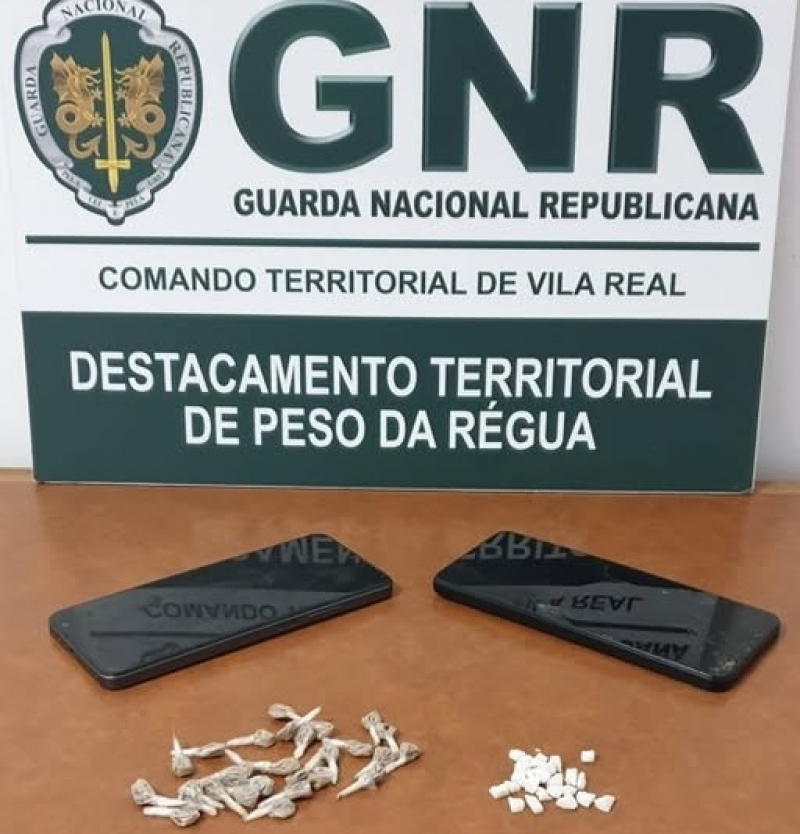 GNR deteve homem suspeito de tráfico de droga