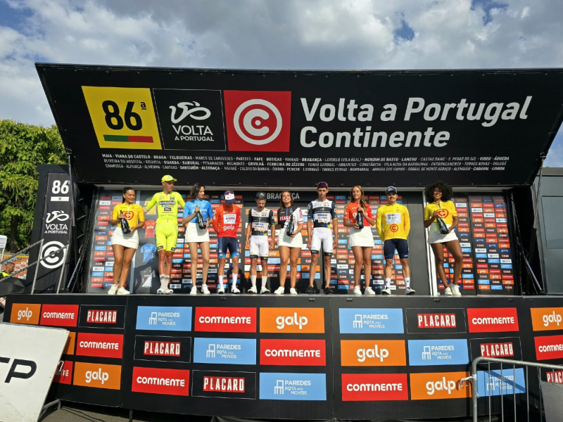 Hugo Nunes consegue em Bragança a primeira vitória na Volta a Portugal.