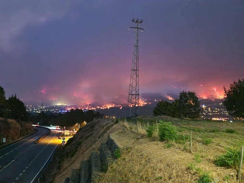 Autarca de Vila Real apela para reforço de meios devido à dimensão do fogo