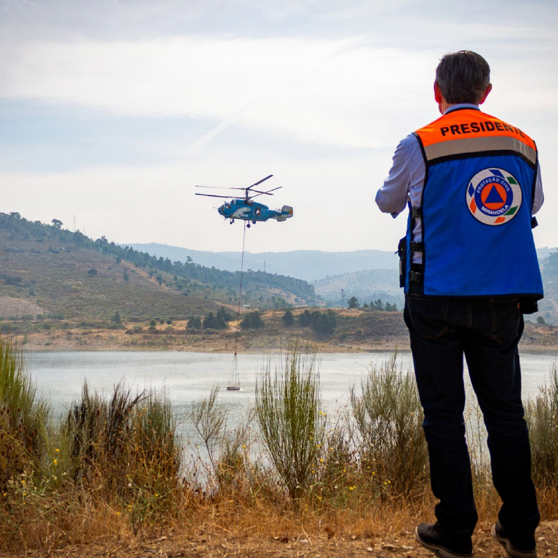Município de Mirandela reúne-se com agricultores para avaliar prejuízos do incêndio