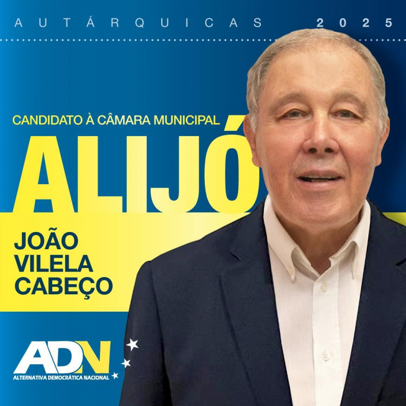 João Vilela Cabeço é o candidato do ADN a Alijó