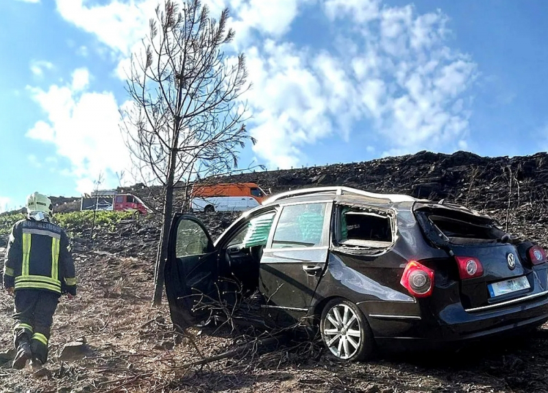Um morto após despiste de carro por ravina de 40 metros em Mondim de Basto
