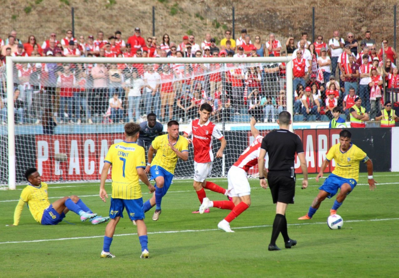 Bragança afastado pela margem mínima pelo Braga para a Taça de Portugal