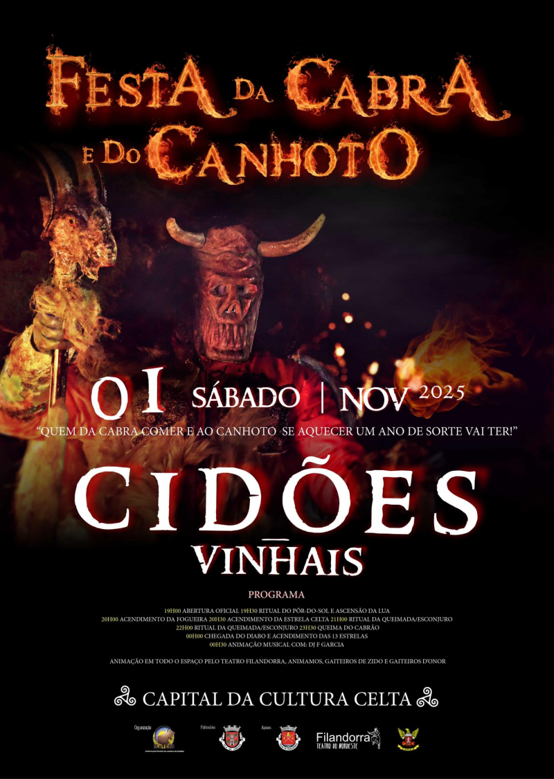 Festa da Cabra e do Canhoto atrai milhares de pessoas à aldeia de Cidões em Vinhais