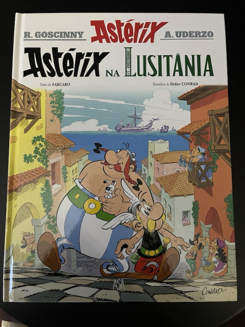 BD "Astérix na Lusitânia" vai sair em mirandês em fevereiro de 2026