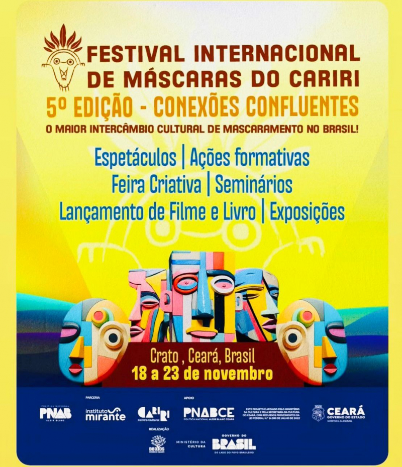 Portugal leva Caretos de Podence ao Brasil para o Festival Internacional de Máscaras no Ceará
