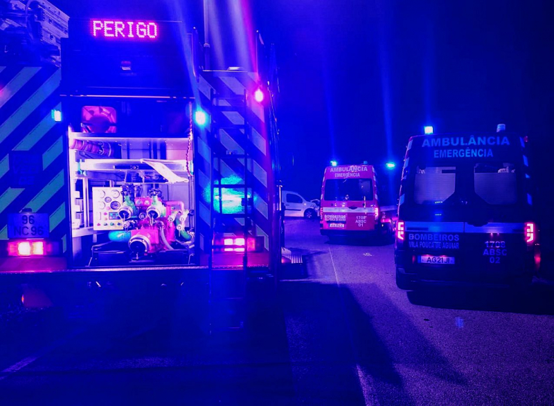 Colisão provoca um ferido grave e um ligeiro em Vila Pouca de Aguiar