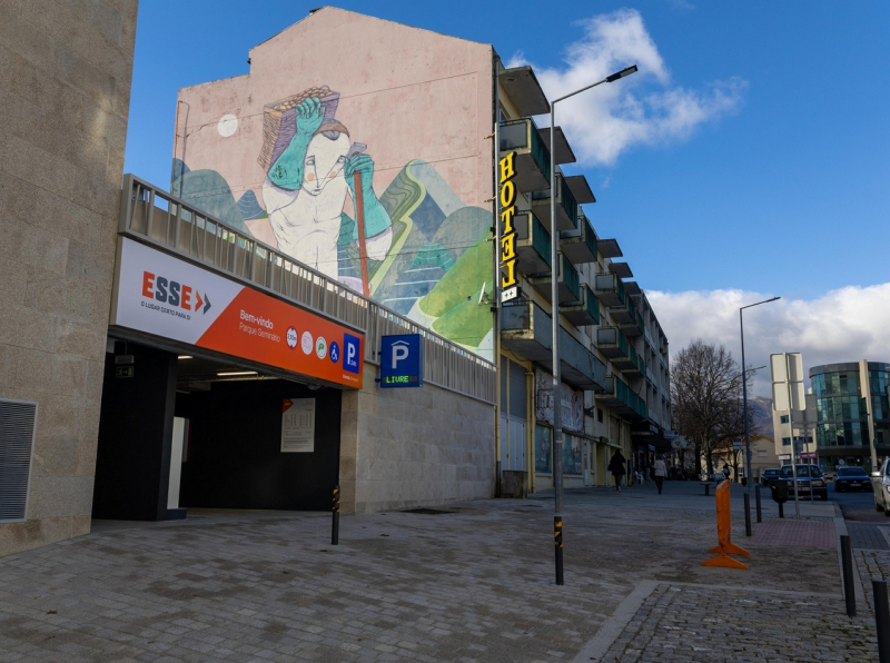 Centro de Vila Real com novo parque de estacionamento de 325 lugares