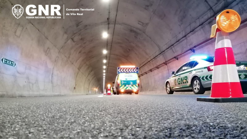 Túnel do Marão encerrado para simulacro a partir das 20:30 de terça-feira