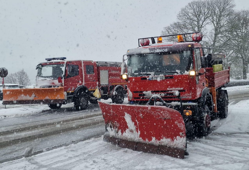 Nevão à moda antiga mobiliza 15 veículos e 15 operacionais em Montalegre