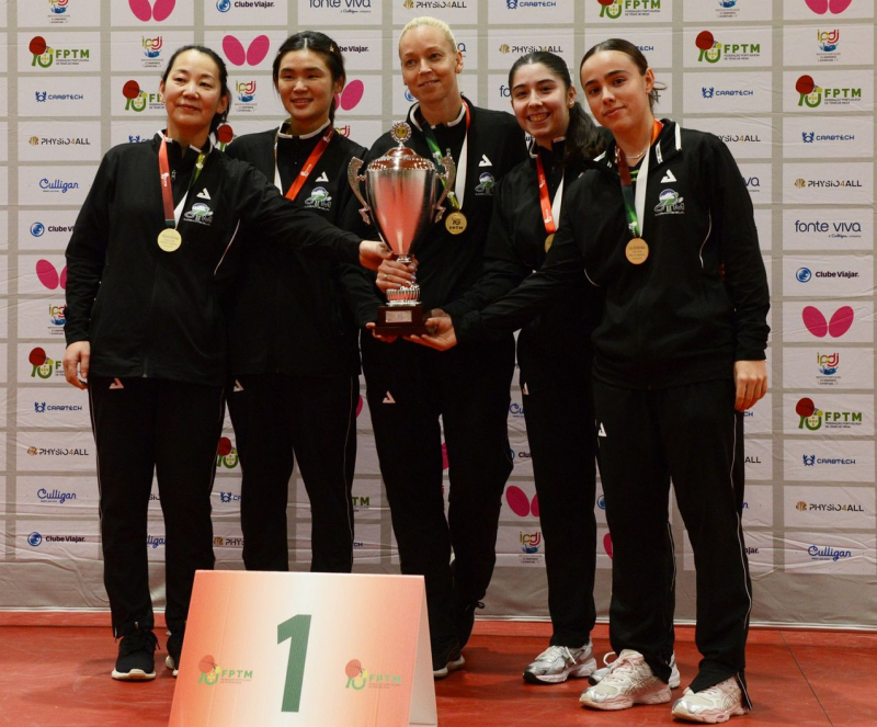 Mirandela vence Taça de Portugal de ténis de mesa femininos