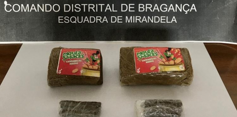 PSP detém jovem em Mirandela na posse de mais de 360 doses de haxixe