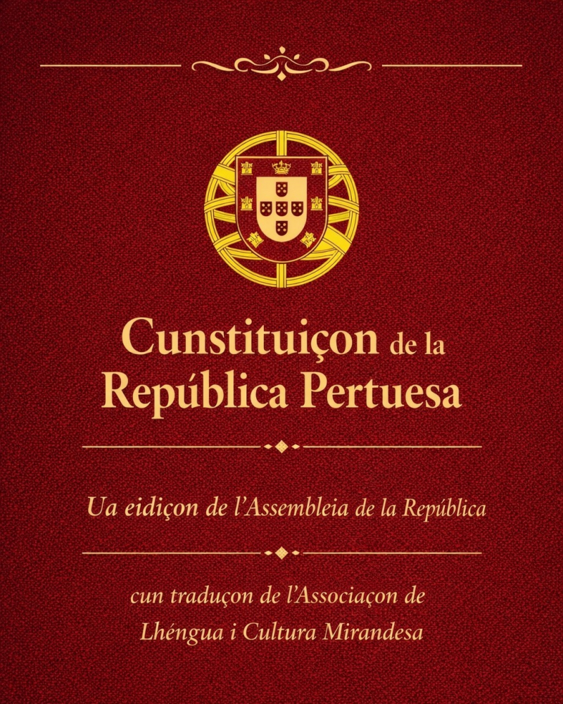 Constituição da República Portuguesa traduzida para língua mirandesa