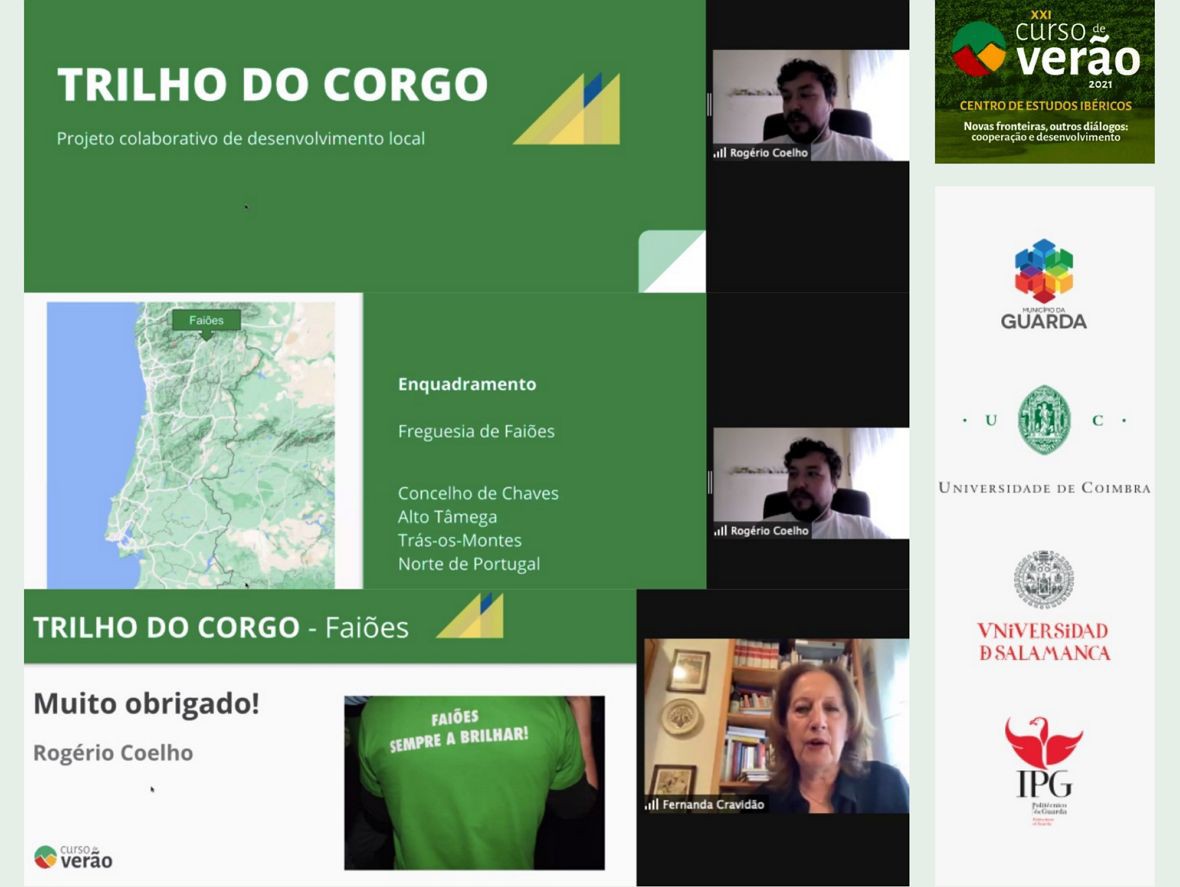 Trilho do Corgo em Faiões - Chaves apresentado no Centro de Estudos Ibéricos 