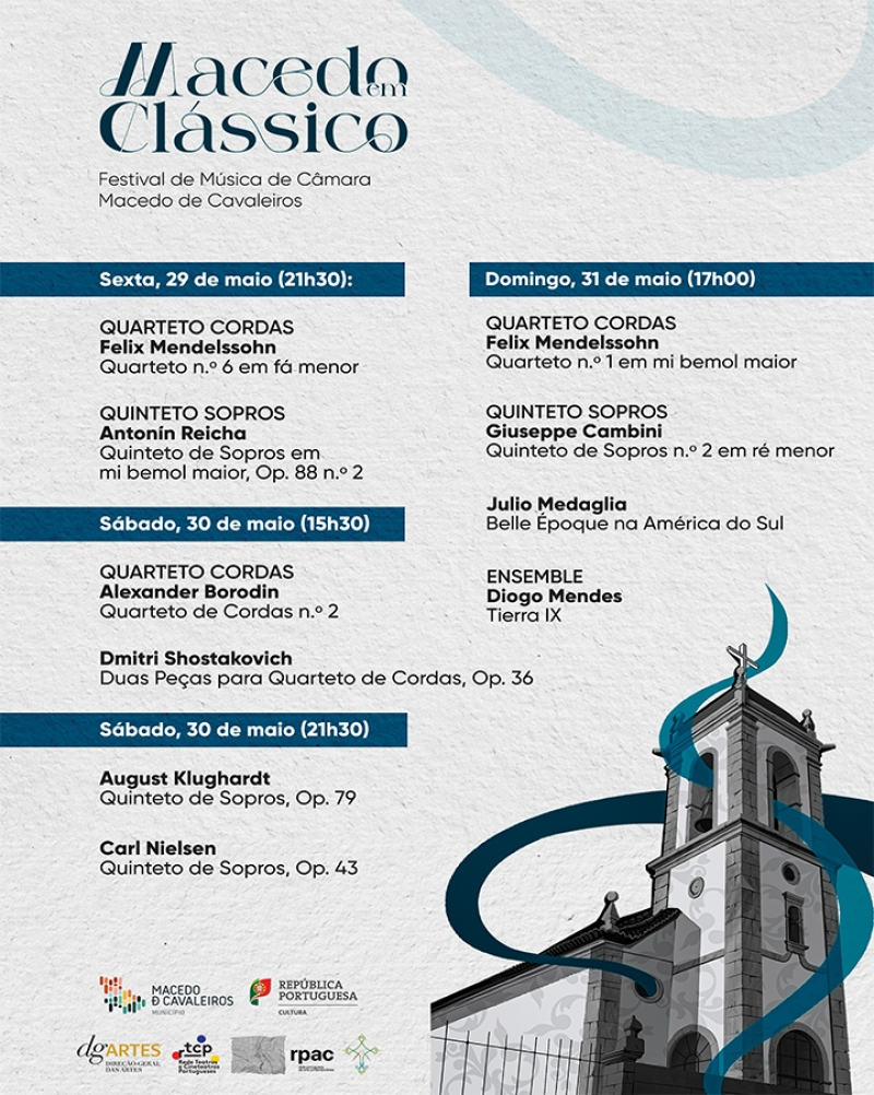 Macedo de Cavaleiros tem pela primeira vez festival dedicado à música clássica