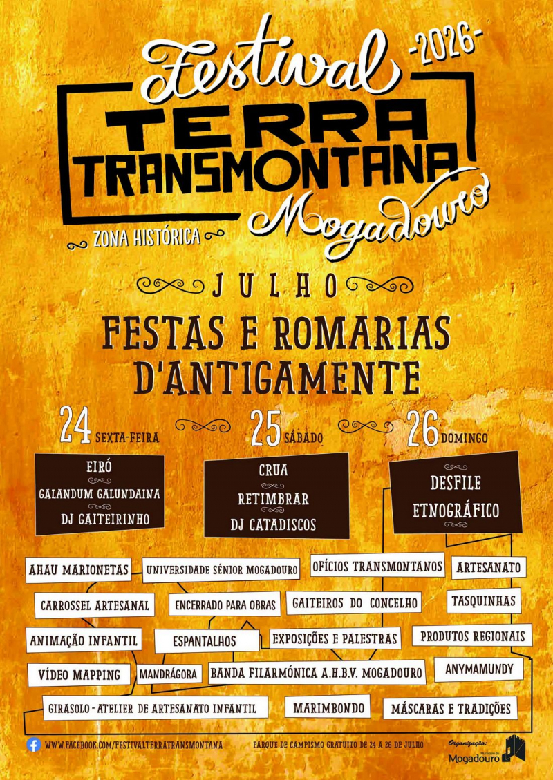 Festival Terra Transmontana em Mogadouro celebra as Festa e Romarias D’ Antigamente