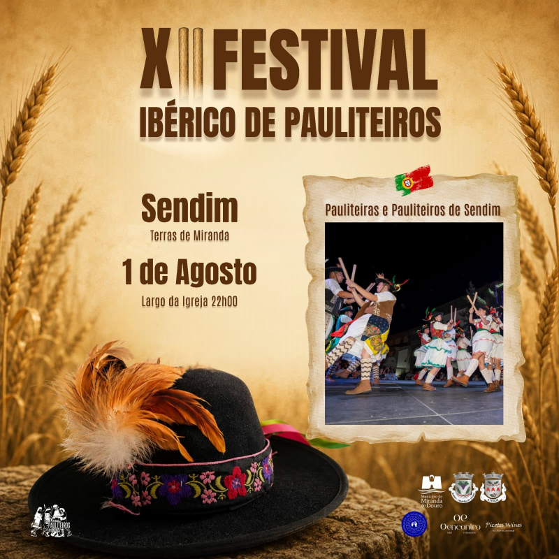 Festival Ibérico de Pauliteiros regressa a sendo no dia 01 de agosto