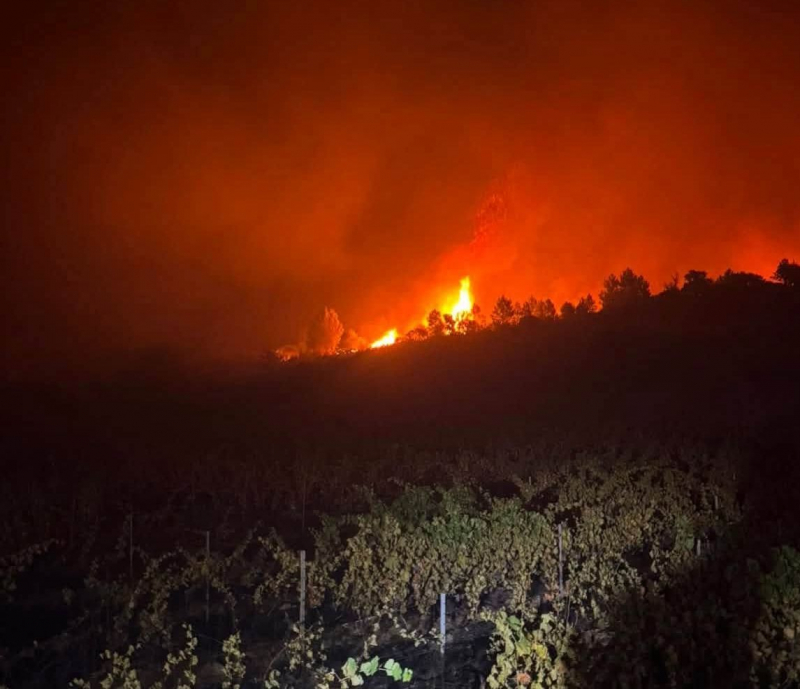 Fogo em Valpaços atingiu pelo menos 8 casas de primeira ou segunda habitação