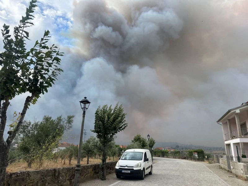 Três frentes ativas em Valpaços, Mirandela e Vinhais levam ao reforço de meios