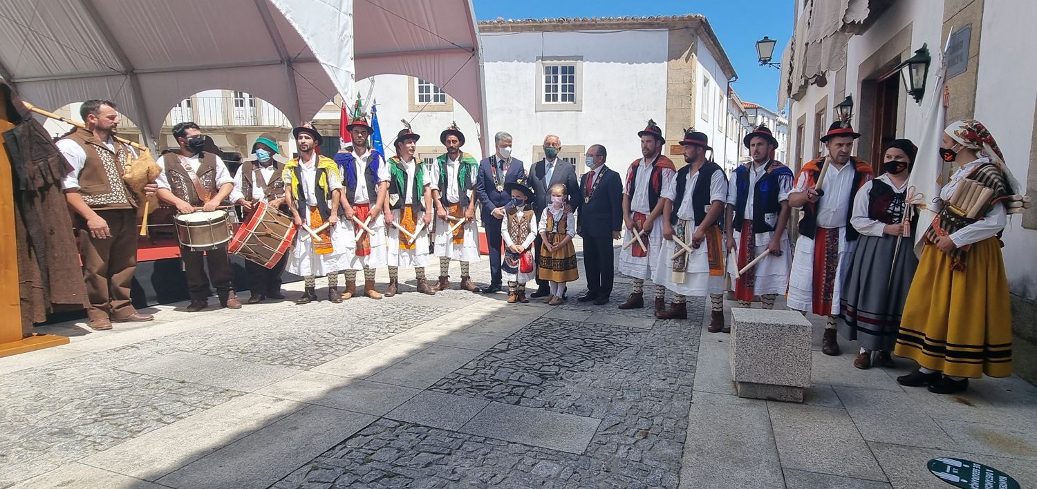 Marcelo presidiu hoje às cerimónias dos 476 anos de elevação de Miranda do Douro a cidade