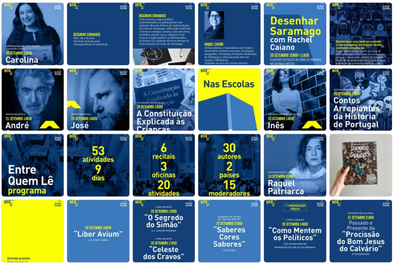 Entre quem lê leva 30 autores a Vila Real e reforça internacionalização