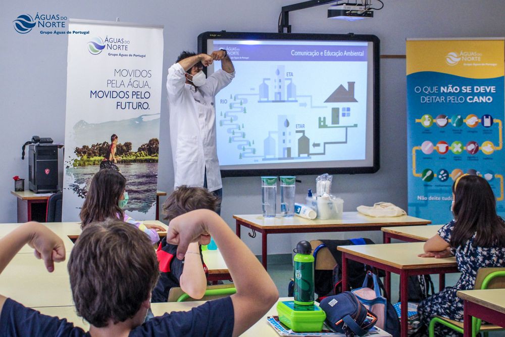 Águas do Norte promove o “Valor da Água” com 200 alunos do 1º ciclo