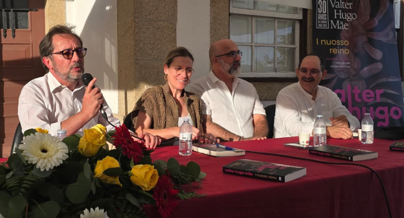 Valter Hugo Mãe celebra os 30 anos de carreira com o lançamento de “O Nosso Reino” em língua mirandesa