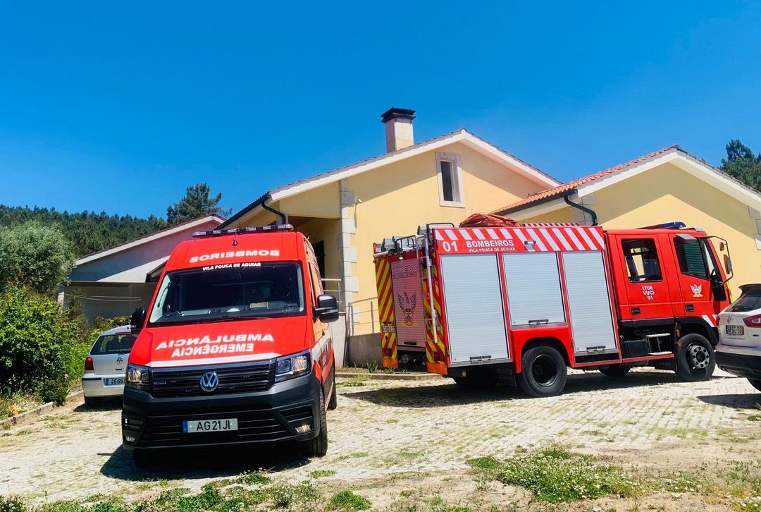 Incêndio urbano em Filhagosa