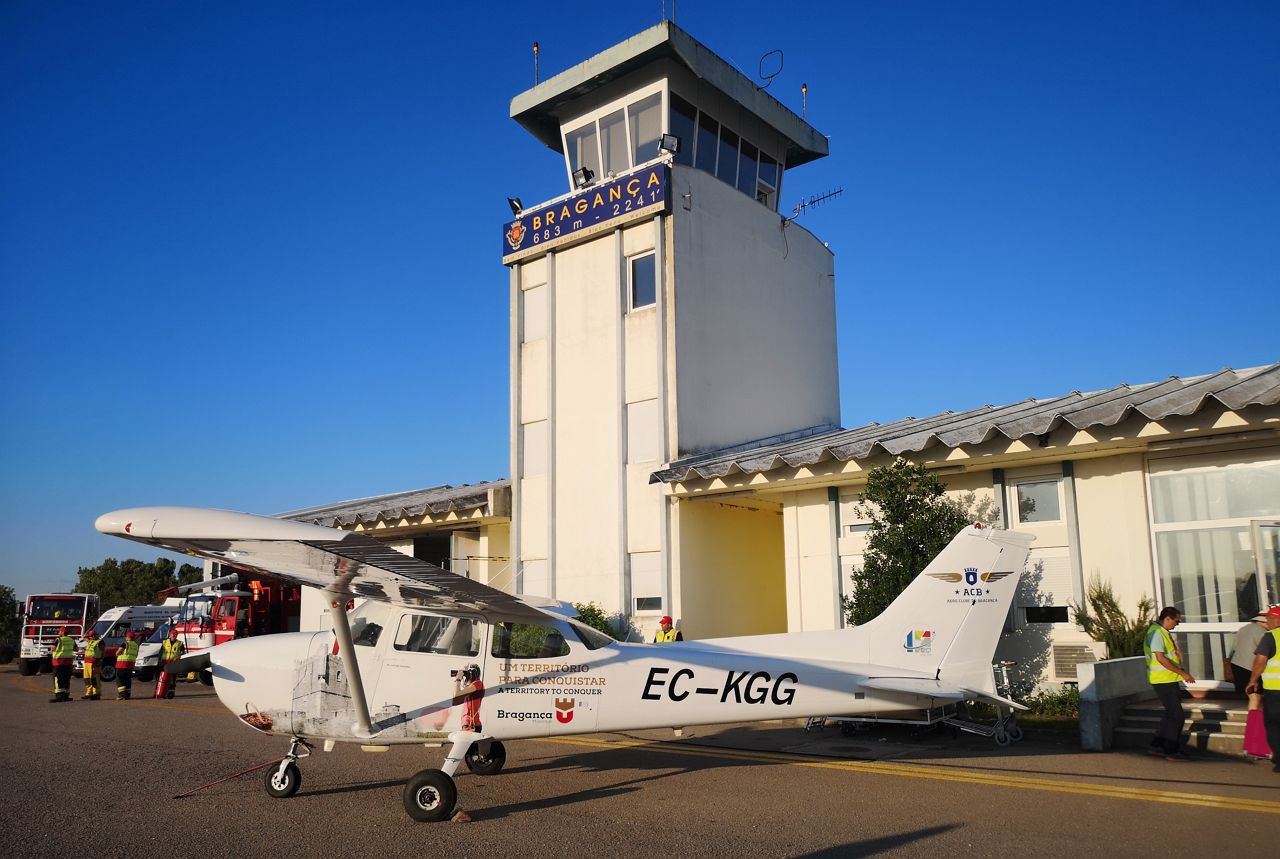 Aeroclube de Bragança retoma no domingo voos solidários