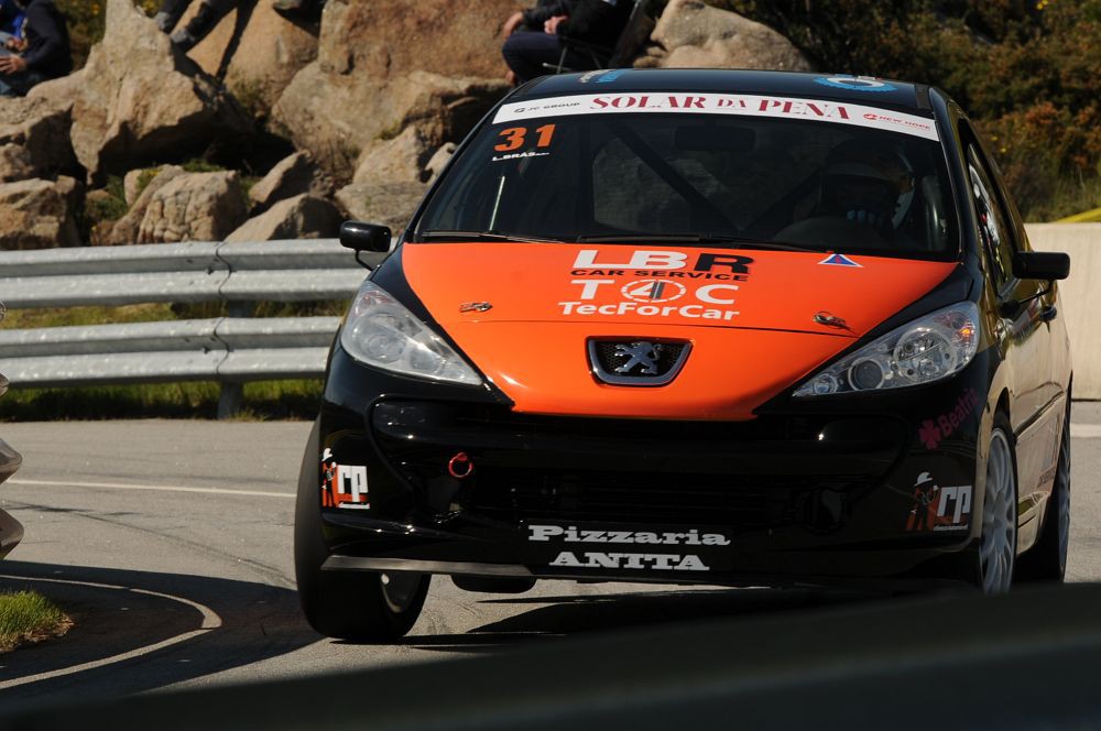 Leonel Bráz na estreia do Peugeot 207 em Boticas