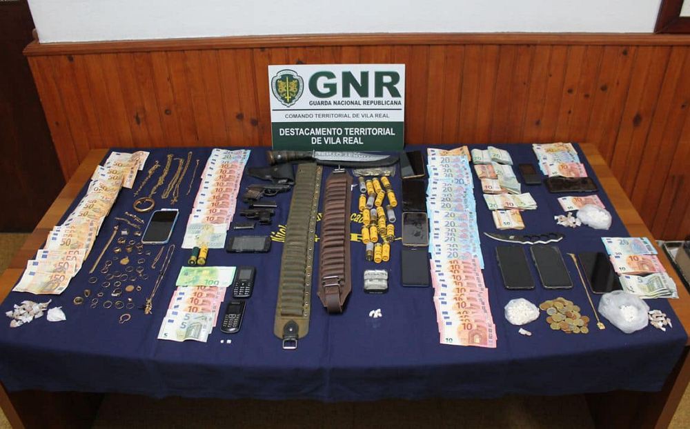 GNR deteve 12 suspeitos de tráfico de droga em Vila Real