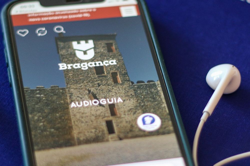 Bragança disponibiliza aos turistas áudio guias sobre pontos de interesse