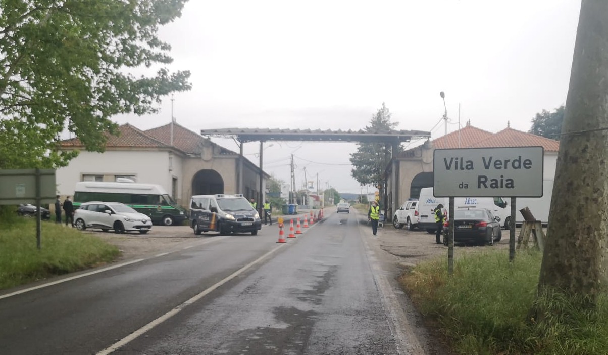 Detidas nove pessoas na fronteira de Vila Verde da Raia