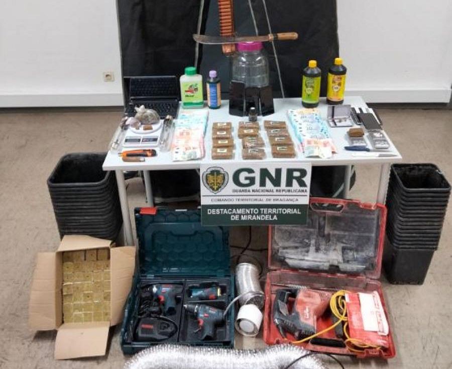 GNR detém sete suspeitos de tráfico de droga