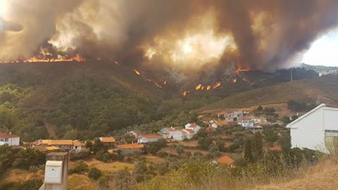 Incendios ocorridos em Torre de Moncorvo, Vinhais e Chaves