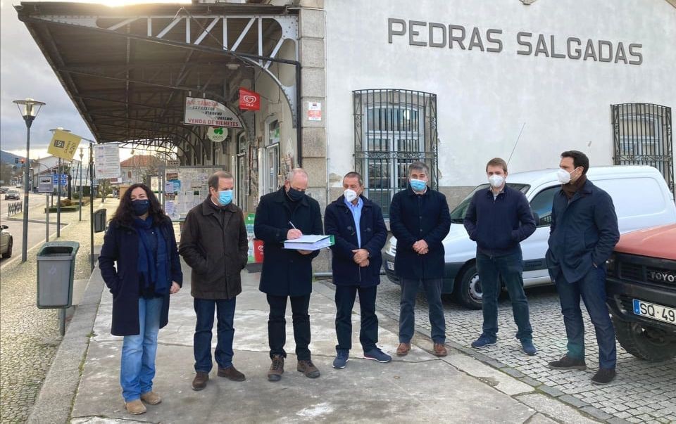 Estação de comboios de Pedras Salgadas recuperada para apoiar turismo