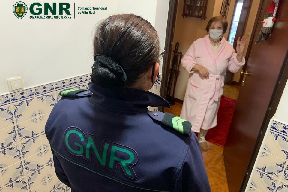 GNR visitou no Natal mais de 3.100 idosos que vivem sozinhos