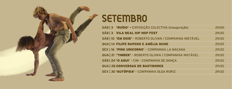 Festival Algures a Nordeste regressa a Vila Real e celebra a dança contemporânea