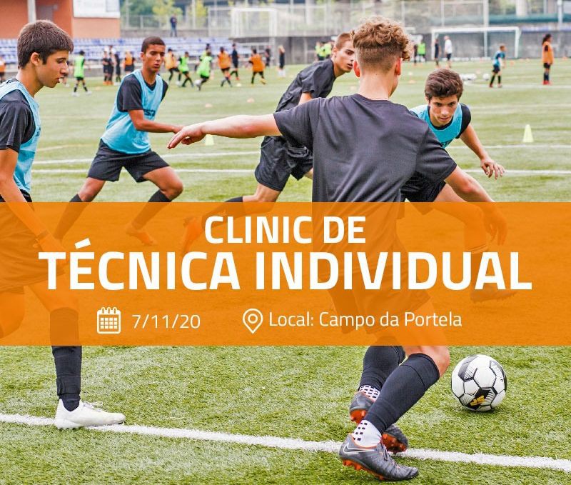 Clinic de Desenvolvimento Técnico Individual de jogadores de futebol