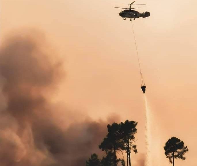 Fogo em Sabrosa foi dominado