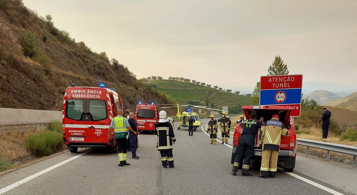 Despiste de ligeiro que provocou um morto e um ferido grave