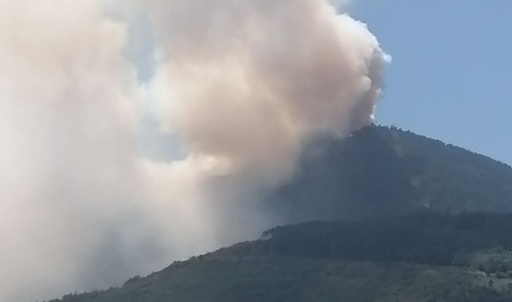 Fogo na serra do Marão causou preocupação e está a ser investigado