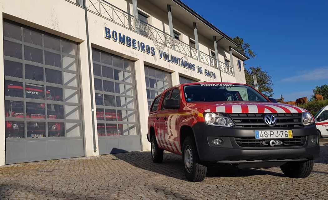 REN entregou uma viatura 4x4 aos Bombeiros Voluntários de Salto