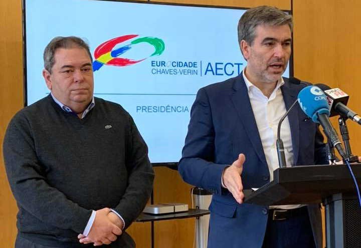 Autarcas pedem livre circulação na Eurocidade Chaves-Verín