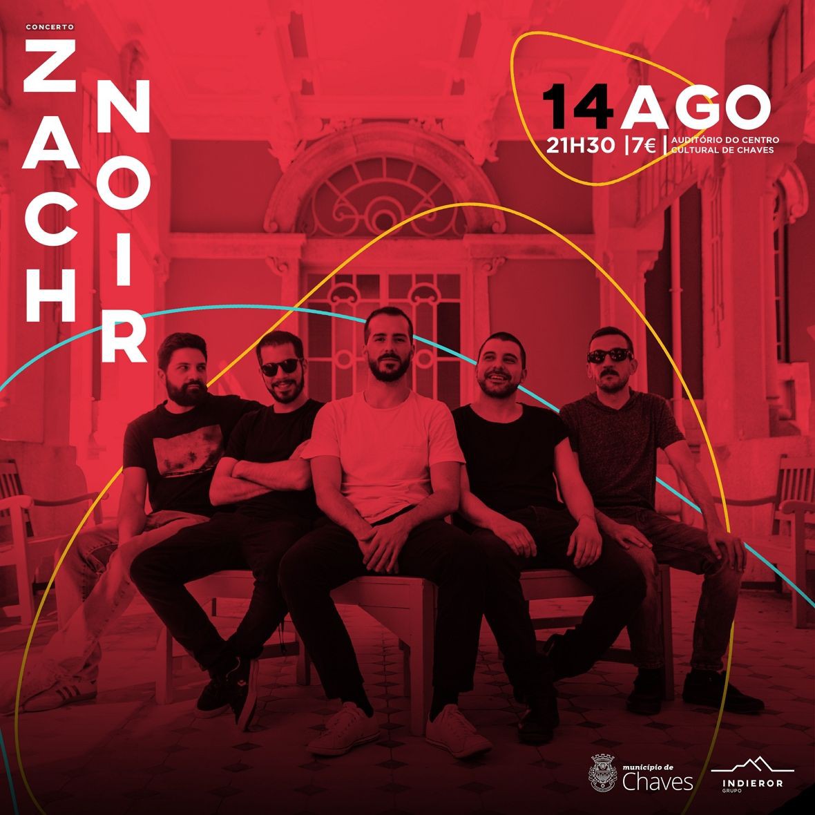 Zach Noir apresenta álbum de estreia "STOP" em Chaves