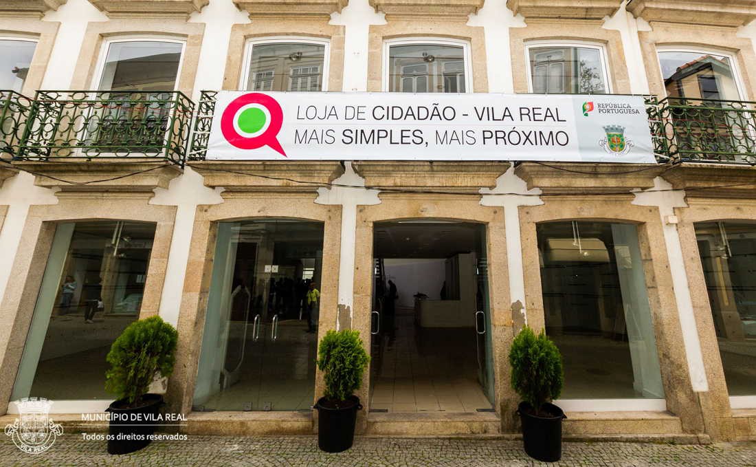 Câmara de Vila Real lança concurso público para a Loja do Cidadão