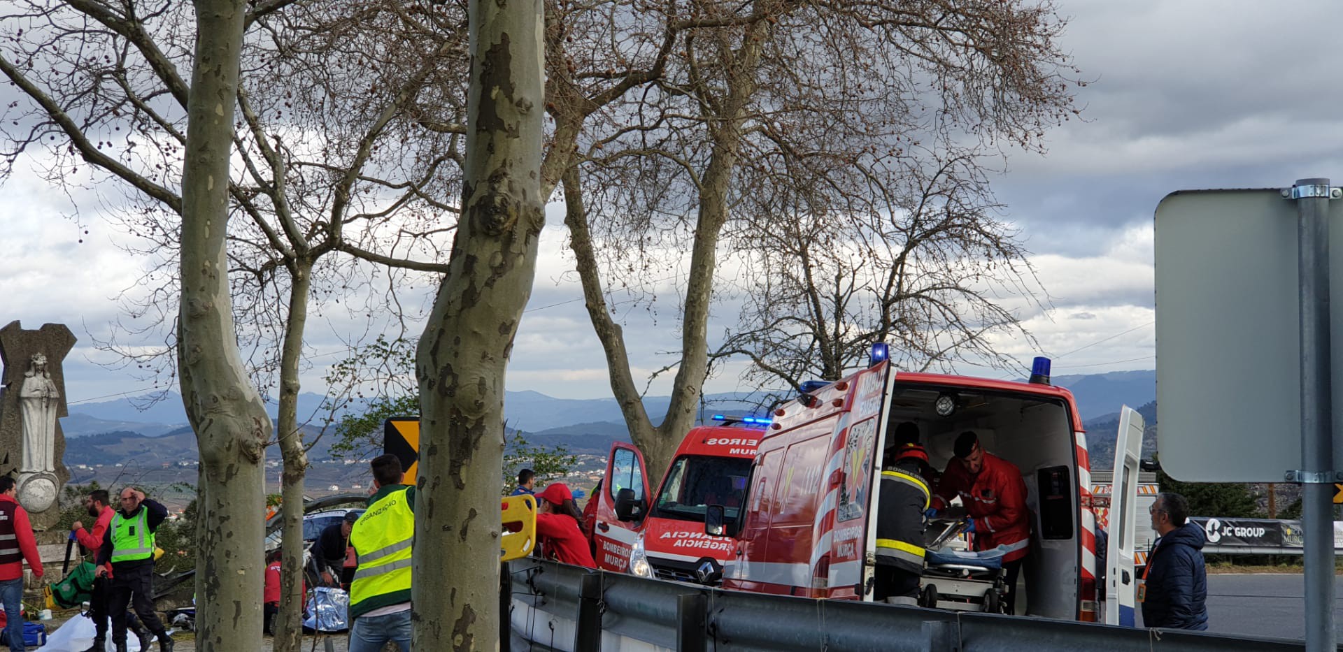 PR lamenta morte de duas pessoas após despiste em Murça