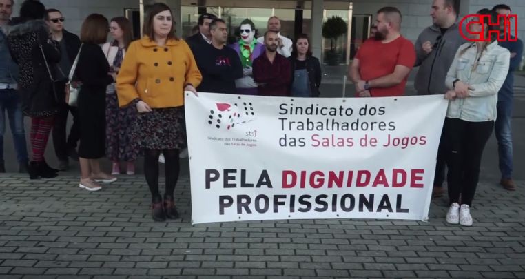 Trabalhadores do Casino de Chaves exigem melhores salários