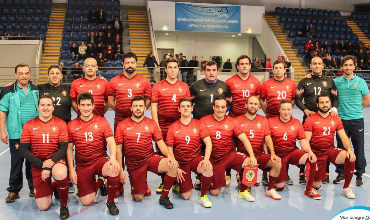 Seleção portuguesa de padres está nas meias-finais do europeu de futsal