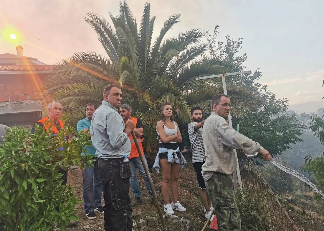 Cerca de 1.500 hectares de área ardida no fogo de Vila Pouca de Aguiar